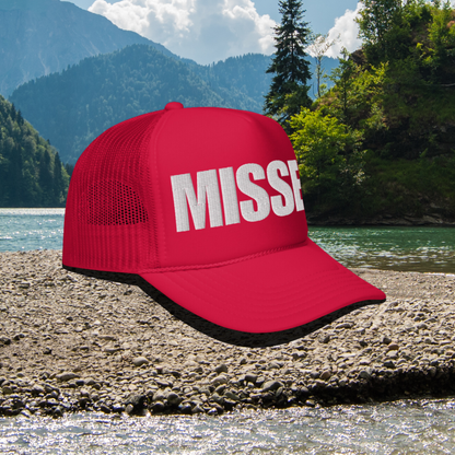 Red MISSED Foam Trucker